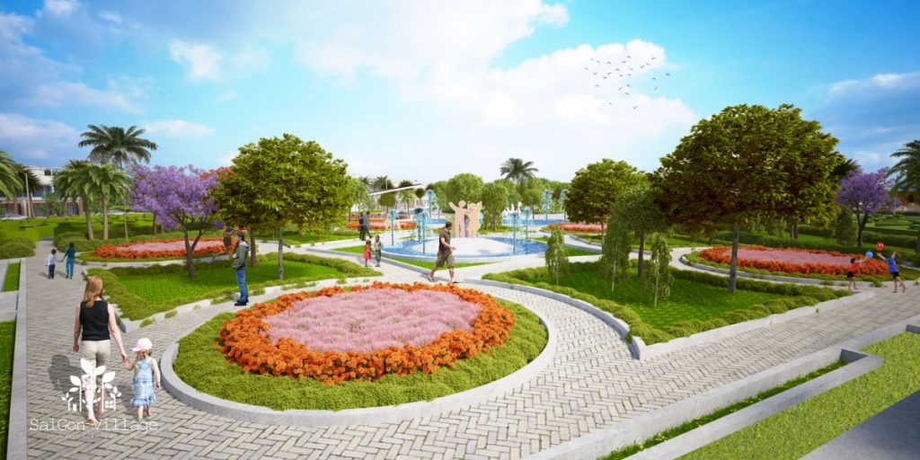 Đất nền Saigon Village Long Hậu 7 dat nen saigon village Quang truong 3
