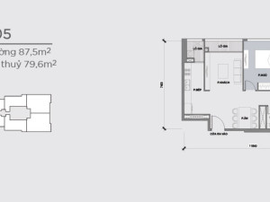 Cho thue can toa park 2 Vinhomes Central Park can 2 phong ngu 875m2 tang 17 05 10